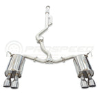 Invidia Q300 Cat Back Exhaust - Rolled Polished Stainless Tips - Subaru WRX VB 22+ (Sedan) - Revzone