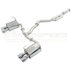 Invidia Q300 Cat Back Exhaust - Rolled Polished Stainless Tips - Subaru WRX VB 22+ (Sedan) - Revzone