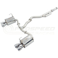 Invidia Q300 Cat Back Exhaust - Rolled Polished Stainless Tips - Subaru WRX VB 22+ (Sedan) - Revzone