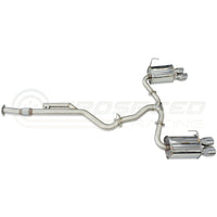 Invidia Q300 Cat Back Exhaust - Rolled Polished Stainless Tips - Subaru WRX VB 22+ (Sedan) - Revzone