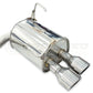 Invidia Q300 Cat Back Exhaust - Rolled Polished Stainless Tips - Subaru WRX VB 22+ (Sedan)