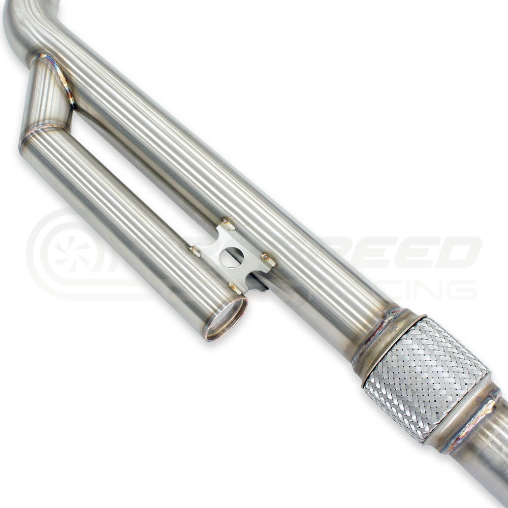 Invidia Q300 Cat Back Exhaust - Rolled Titanium Blue Tips - Subaru WRX VB 22+ (Sedan) - Revzone