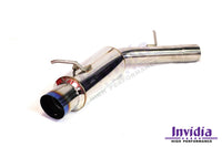 Invidia N1 Cat Back Exhaust - Mitsubishi Evo 4-6 CP9A (Inc TME) - Revzone