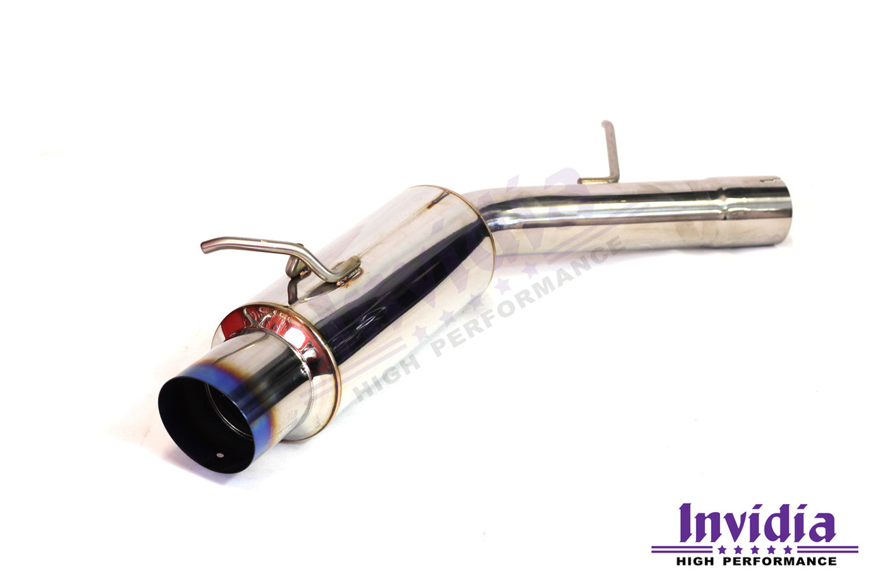 Invidia N1 Cat Back Exhaust - Mitsubishi Evo 4-6 CP9A (Inc TME) - Revzone