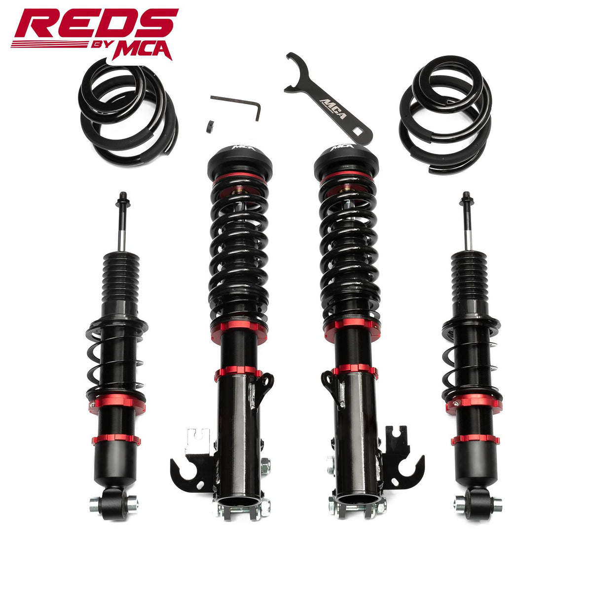 MCA Reds Coilovers - Holden Commodore VF Ute 13-17 (HOLCOMVFU-RS) - MCA Suspension - Revzone