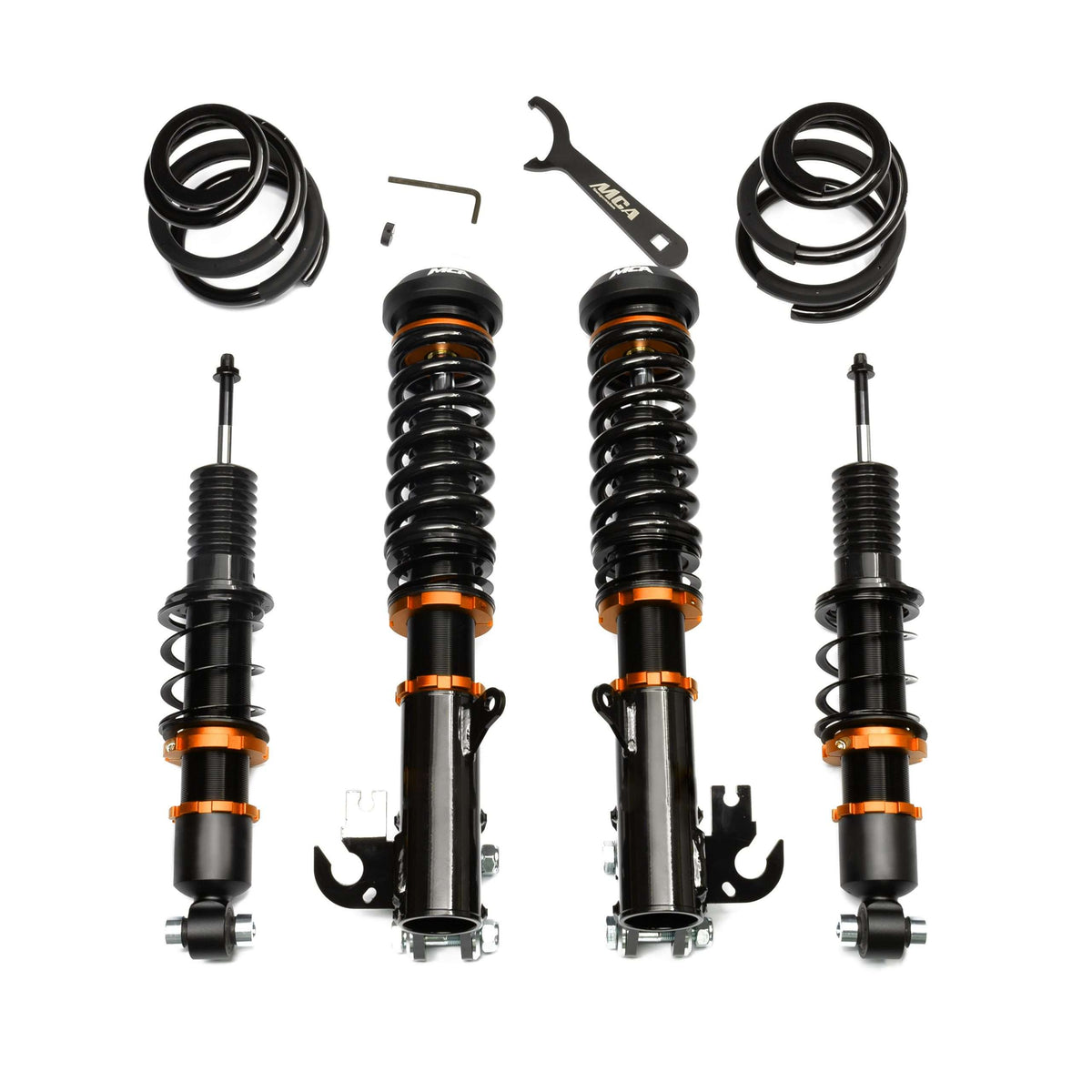 MCA Pro Drag Coilovers - HSV E Series Sedan 06-13 (HOLHSVES-PDRAG) - MCA Suspension - Revzone