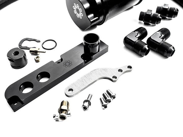 Integrated Engineering Recirculating Catch Can Kit - Audi S3 8V/TTS 8J/VW Golf GTI Mk5/Golf R Mk6 (2.0 TFSI)
