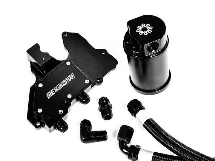 Integrated Engineering Recirculating Catch Can Kit - Audi A3, S3 8V/VW Golf Mk7 Inc GTI, R