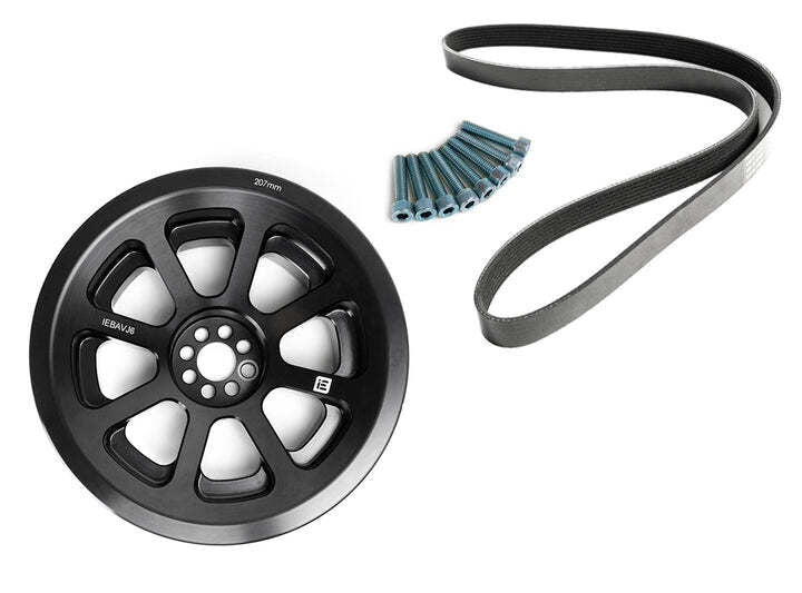 Integrated Engineering 207mm Crank Pulley & Damper Upgrade Kit - Audi A6/A7 C7/S4/S5 B8/B8.5/Q5/SQ5 8R