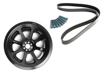 Integrated Engineering 207mm Crank Pulley & Damper Upgrade Kit - Audi A6/A7 C7/S4/S5 B8/B8.5/Q5/SQ5 8R