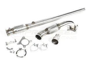 Integrated Engineering 3" Catted Down Pipe - Audi A3 8P FWD/VW Golf GTI Mk5 Mk6/Jetta Mk5 Mk6
