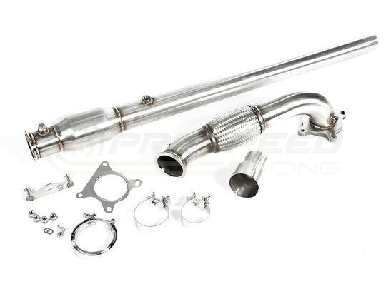 Integrated Engineering 3" Catted Down Pipe - Audi A3 8P FWD/VW Golf GTI Mk5 Mk6/Jetta Mk5 Mk6 - Revzone