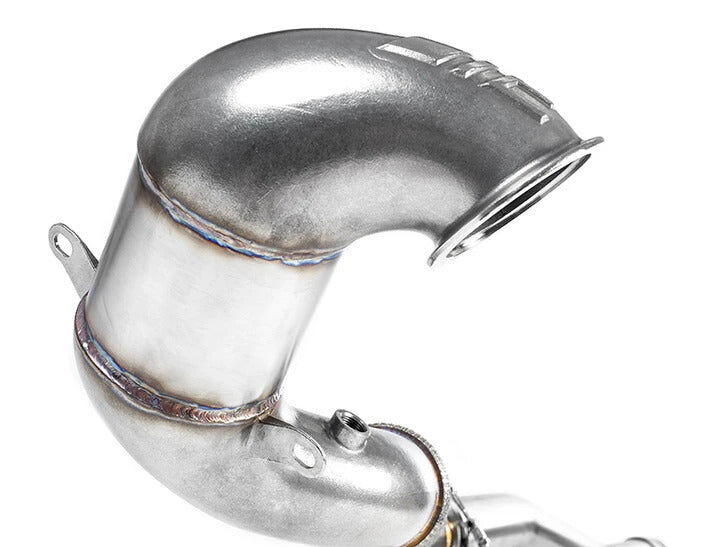 Integrated Engineering Cast Catted Down Pipe - Audi S3 8V/TT, TTS 8S/Golf R Mk7, Mk7.5