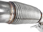 Integrated Engineering Cast Catted Down Pipe - Audi S3 8V/TT, TTS 8S/Golf R Mk7, Mk7.5