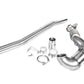 Integrated Engineering Cast Catted Down Pipe - Audi S3 8V/TT, TTS 8S/Golf R Mk7, Mk7.5