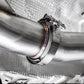 Integrated Engineering Cast Catted Down Pipe - Audi A3 8V/VW Golf Inc GTI Mk7, Mk7.5 (2.0 TSI FWD)