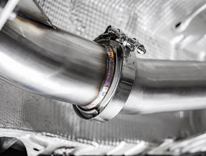 Integrated Engineering Cast Catted Down Pipe - Audi A3 8V/VW Golf Inc GTI Mk7, Mk7.5 (2.0 TSI FWD)