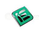 Integrated Engineering Logo Vehicle Badge Green - Universal - Revzone