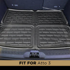 Kagu boot liner fitted in the vehicle - 3D MAXpider - Revzone