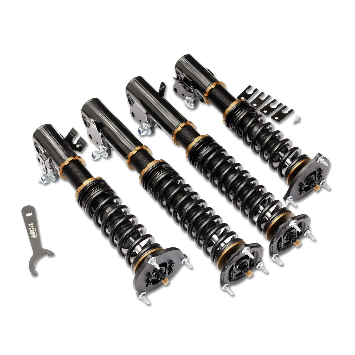 MCA Pro Circuit Coilovers - Subaru Impreza WRX GD 00-07 (SUBGD01-PCIRC) - MCA Suspension - Revzone