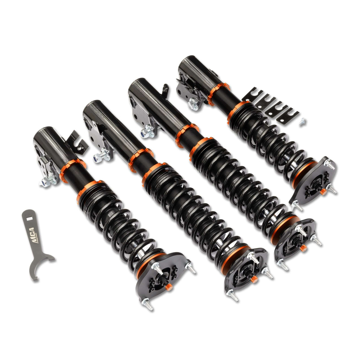 MCA Pro Drag Coilovers - Subaru Forester SF 97-02 (SUBFOZSF-PDRAG) - MCA Suspension - Revzone