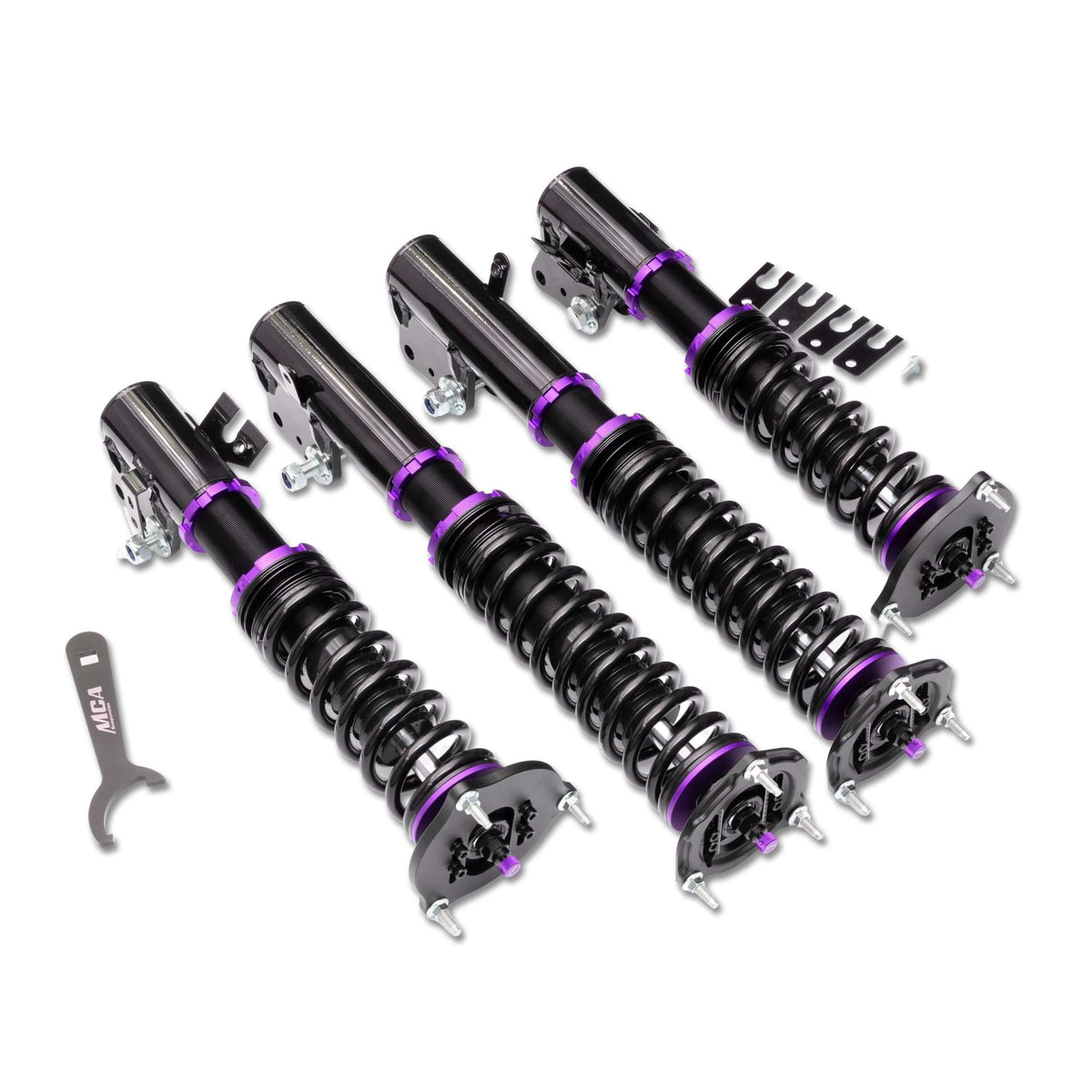 MCA Pro Street Coilovers - Subaru Impreza WRX STI GDB 05-07 (SUBGD03-PST) - MCA Suspension - Revzone
