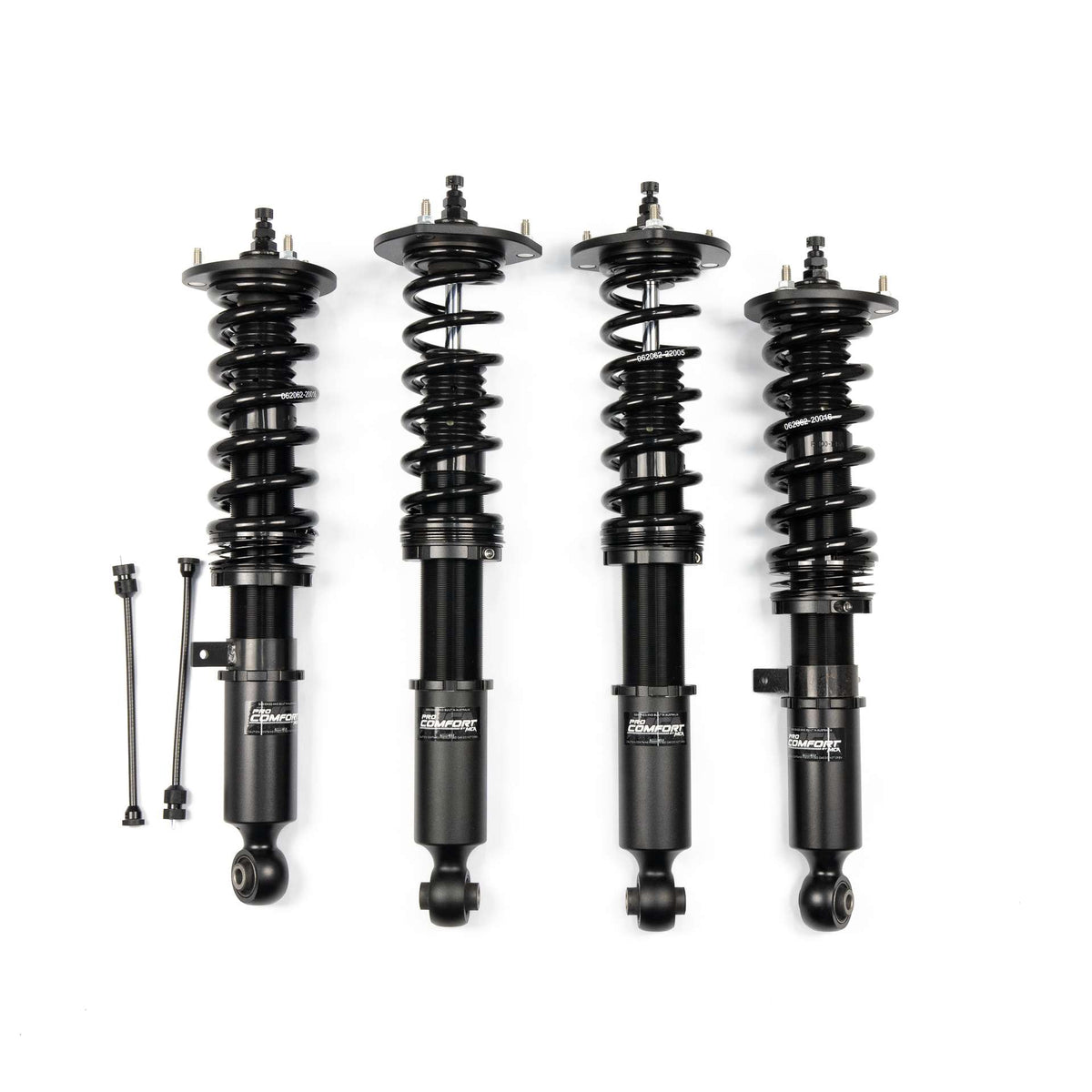MCA Pro Comfort Coilovers - Toyota Chaser JZX100 96-01 (TOYCHAJZX100-PC) - MCA Suspension - Revzone