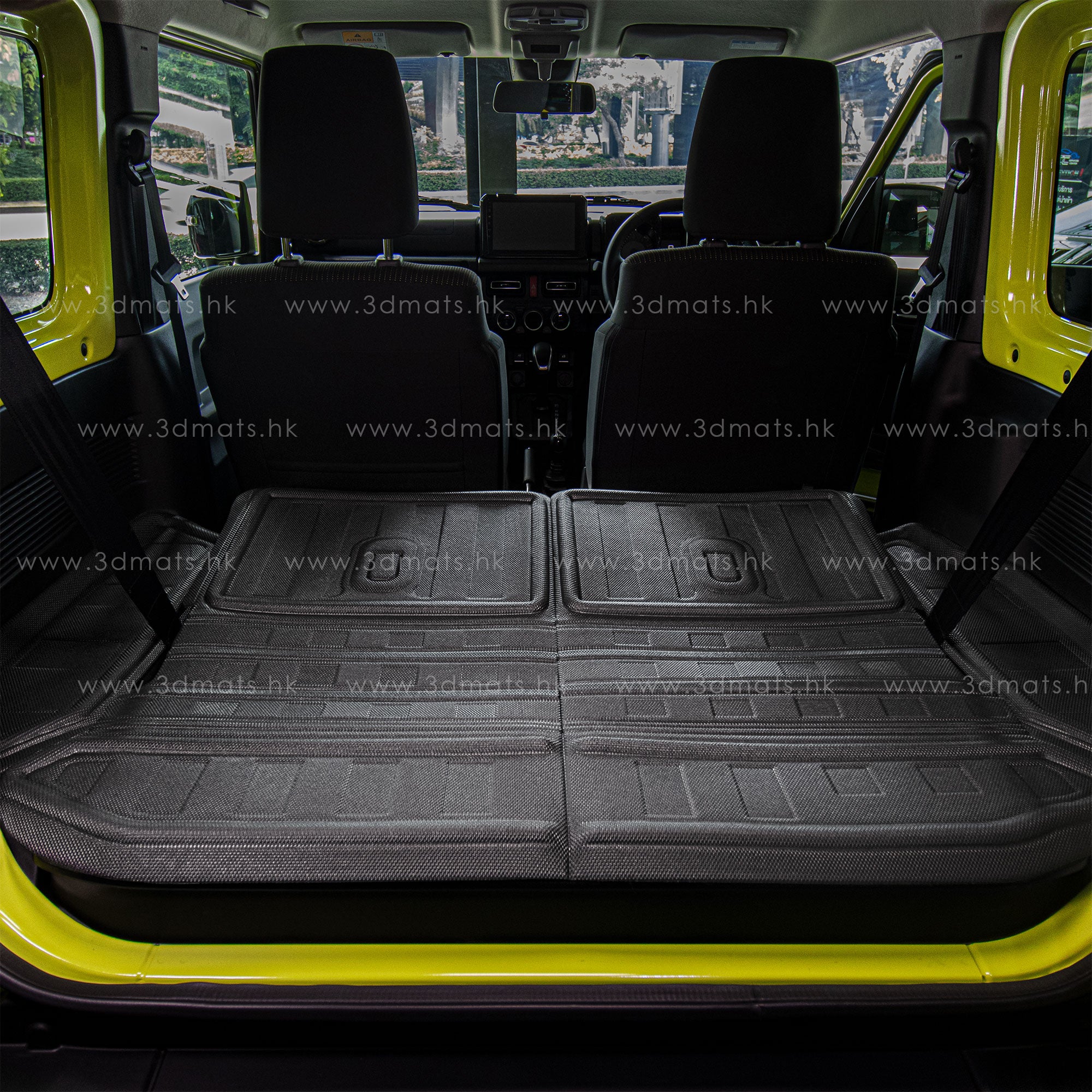 Kagu boot liner fitted in the vehicle - 3D MAXpider - Revzone