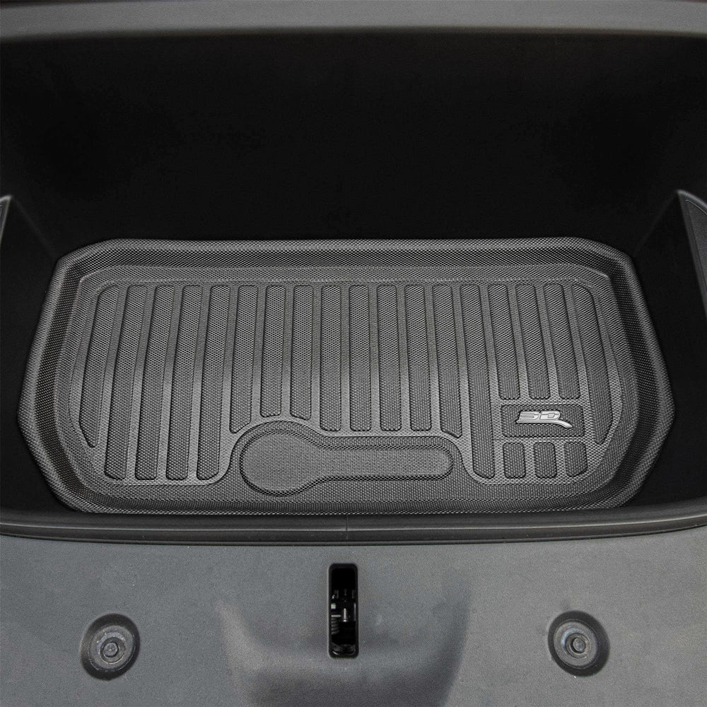 Kagu frunk liner fitted in the vehicle - 3D MAXpider - Revzone