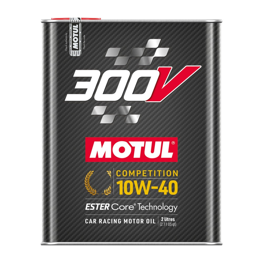 Motul 300V Competition 10W-40 Racing Oil - 6L Pack (3 x 2L) - Revzone