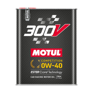 Motul 300V Competition 0W-40 Ester Racing Engine Oil - 2L