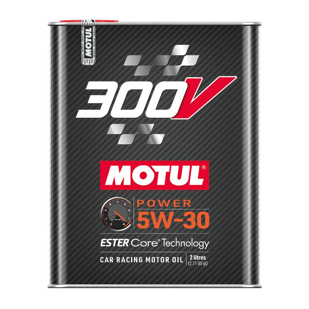 Motul 300V Power 5W-30 Ester Racing Oil - 2L - Revzone