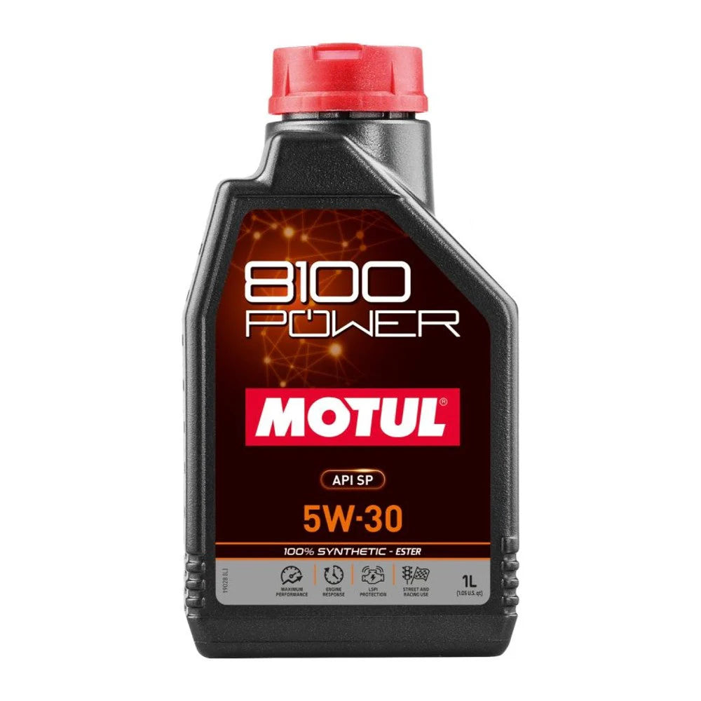 Motul 8100 Power 5W-30 100% Synthetic ESTER - Revzone