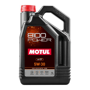 Motul 8100 Power 5W-30 100% Synthetic – ESTER 5L