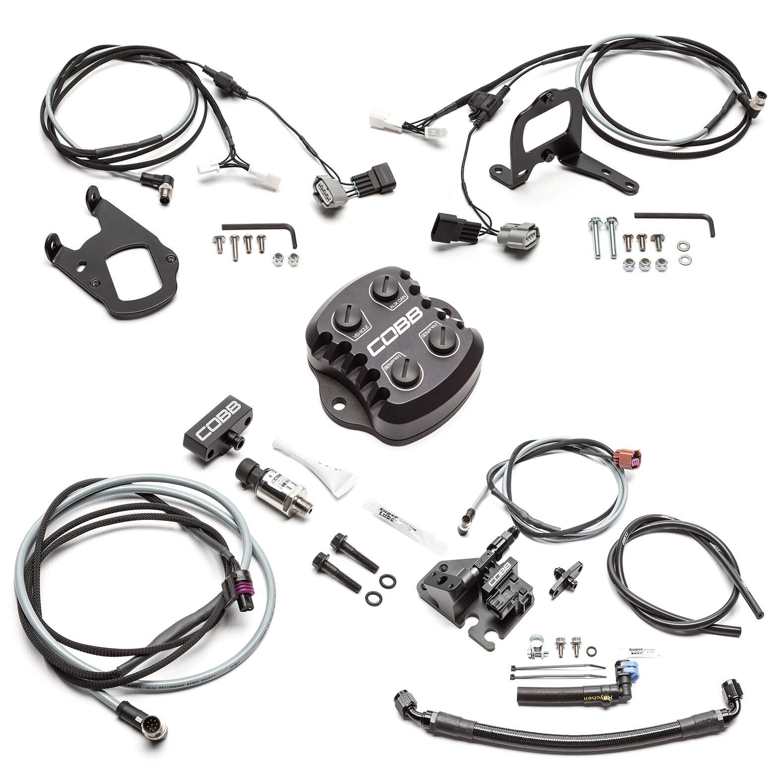Cobb Tuning CAN Gateway + Flex Fuel + Fuel Pressure Monitoring Kit - Nissan GTR R35 07-18 - Revzone