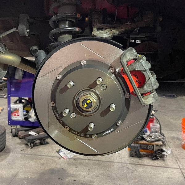 Paragon 2-piece Rotors Rear Pair 282mm x 12mm - Honda S2000 - Revzone