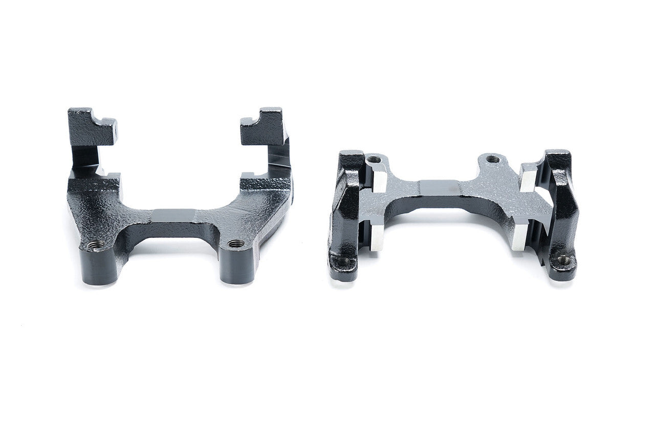 Paragon 2-piece Rotors Rear Pair 350mm x 22mm - VW Golf R Mk7 / 7.5 (Inc. Caliper Carrier) - Revzone