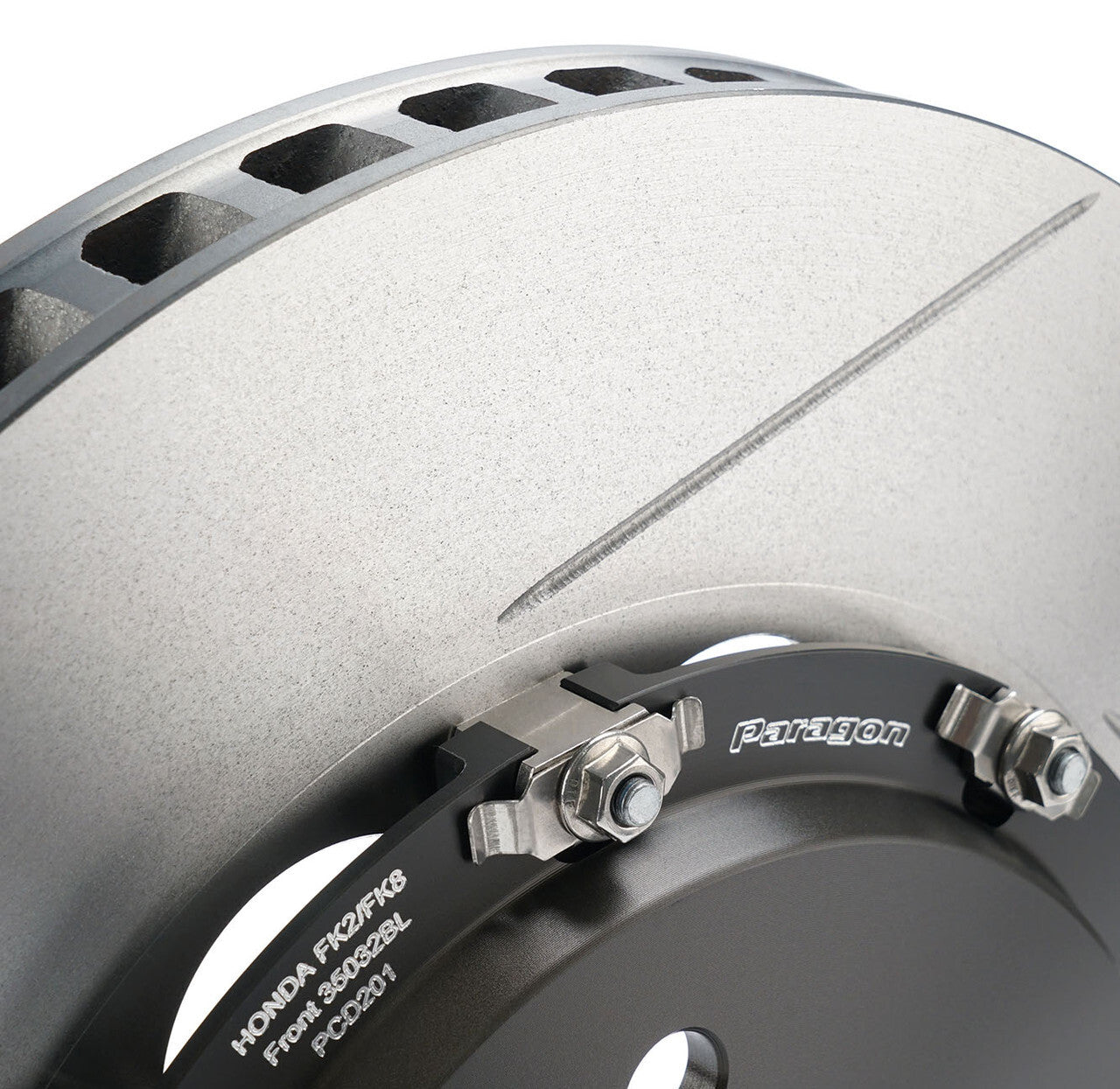 Paragon 2-piece Rotors Front 365x34mm-Audi RS4 B8 (8K), RS5 B8 (8T)