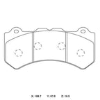 Paragon Pads P2 suit Nissan R35 Front Street - Revzone