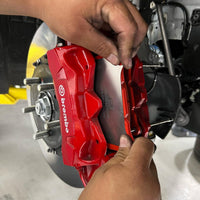 Paragon PPS370 Titanium Brake Pad Shims (Suit Brembo 4 pot STI, Civic Type R) - Revzone