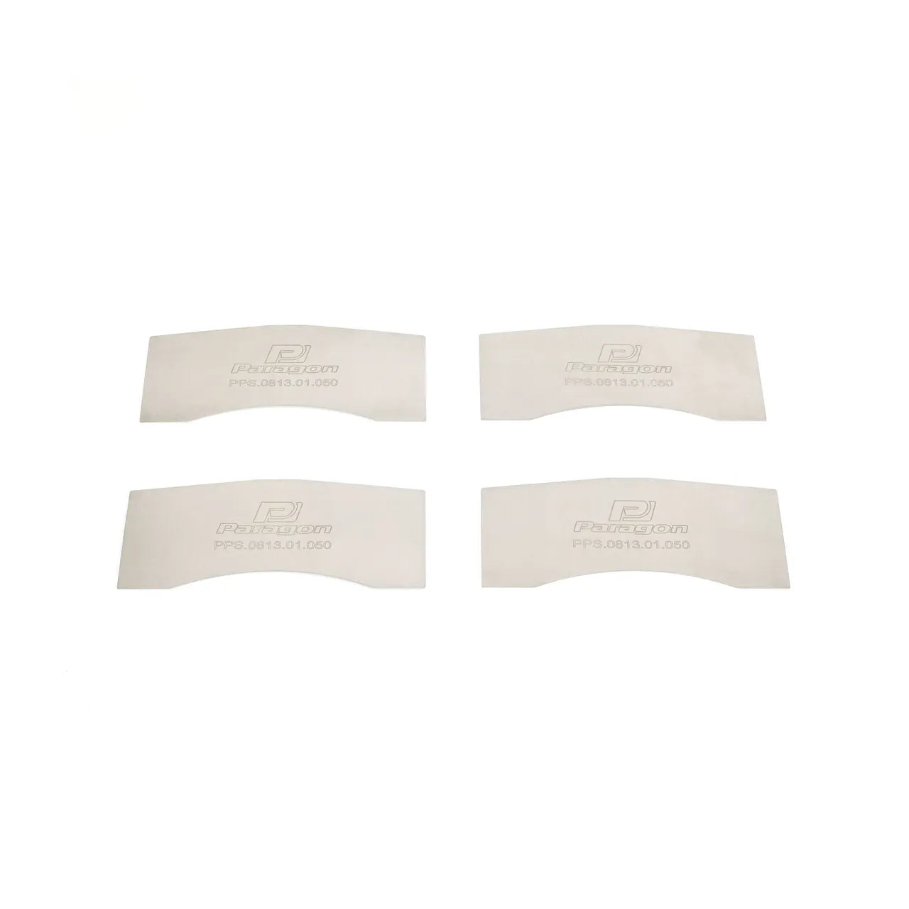 Paragon PPS813 Titanium Brake Pad Shims Suit Alcon CRB343/332, AP Racing - Revzone