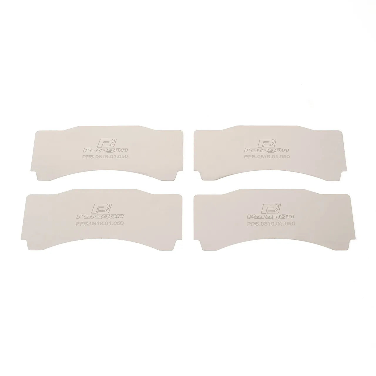 Paragon PPS819 Titanium Brake Pad Shims Suit Alcon CAR89 /AP Racing Callipers CP9660 - Revzone