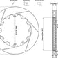 Paragon Performance Rotor Rings 365mm x 32mm (14.37" x 1.26") - P.C.D. 235mm - 10x9mm Mounting - D54