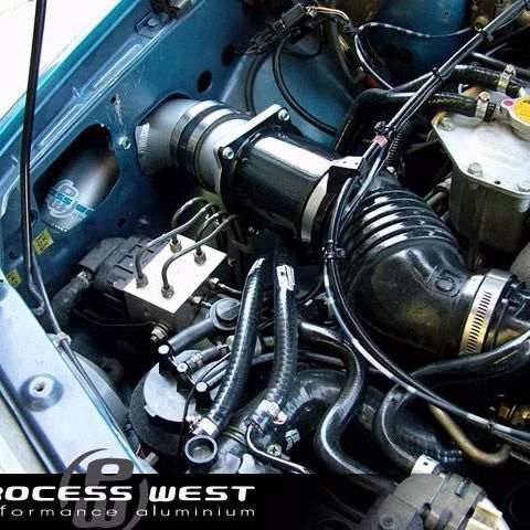 Process West Cold Air Intake w/K&N Filter for Subaru WRX/STI 99-00 V5/V6 [PWCAI02] - Revzone