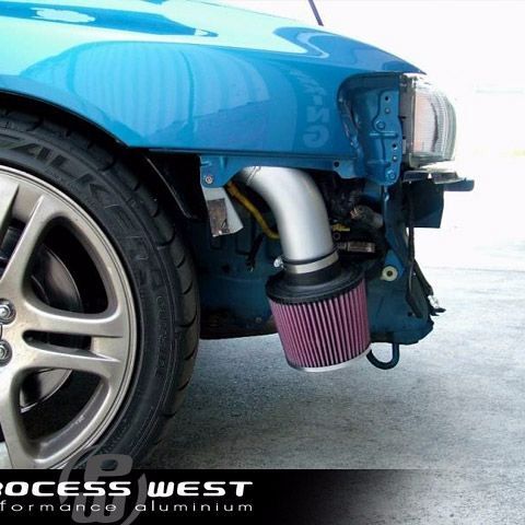 Process West Cold Air Intake w/K&N Filter for Subaru WRX/STI 99-00 V5/V6 [PWCAI02] - Revzone