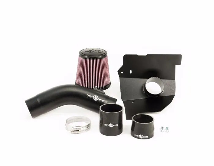 Process West 76mm Big MAF Cold Air Intake w/K&N Filter for Subaru WRX & STI 08-14/FXT 08-13 [PWCAI04.5] - Revzone