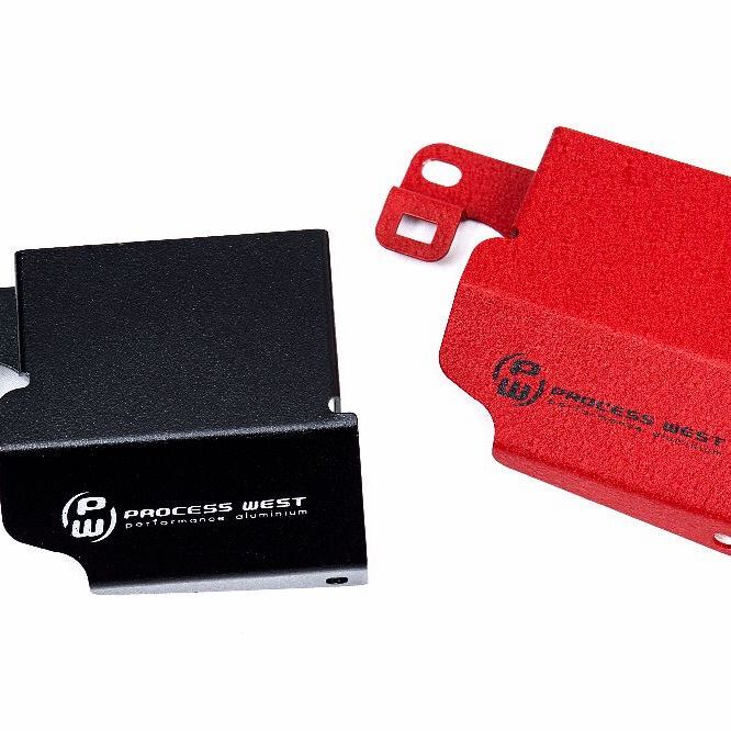 Process West Boost Solenoid Cover Black for Subaru STI 08-21 [PWED01B] - Revzone