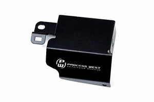 Process West Boost Solenoid Cover Black for Subaru STI 08-21 [PWED01B]