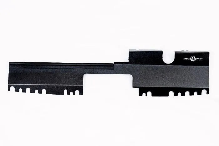 Process West Radiator Cover Black for Subaru WRX/STI VA 15-21 (w/OEM Intake Chute) [PWED03B] - Revzone