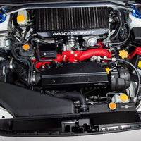 Process West Radiator Cover Black for Subaru WRX/STI VA 15-21 (w/OEM Intake Chute) [PWED03B] - Revzone